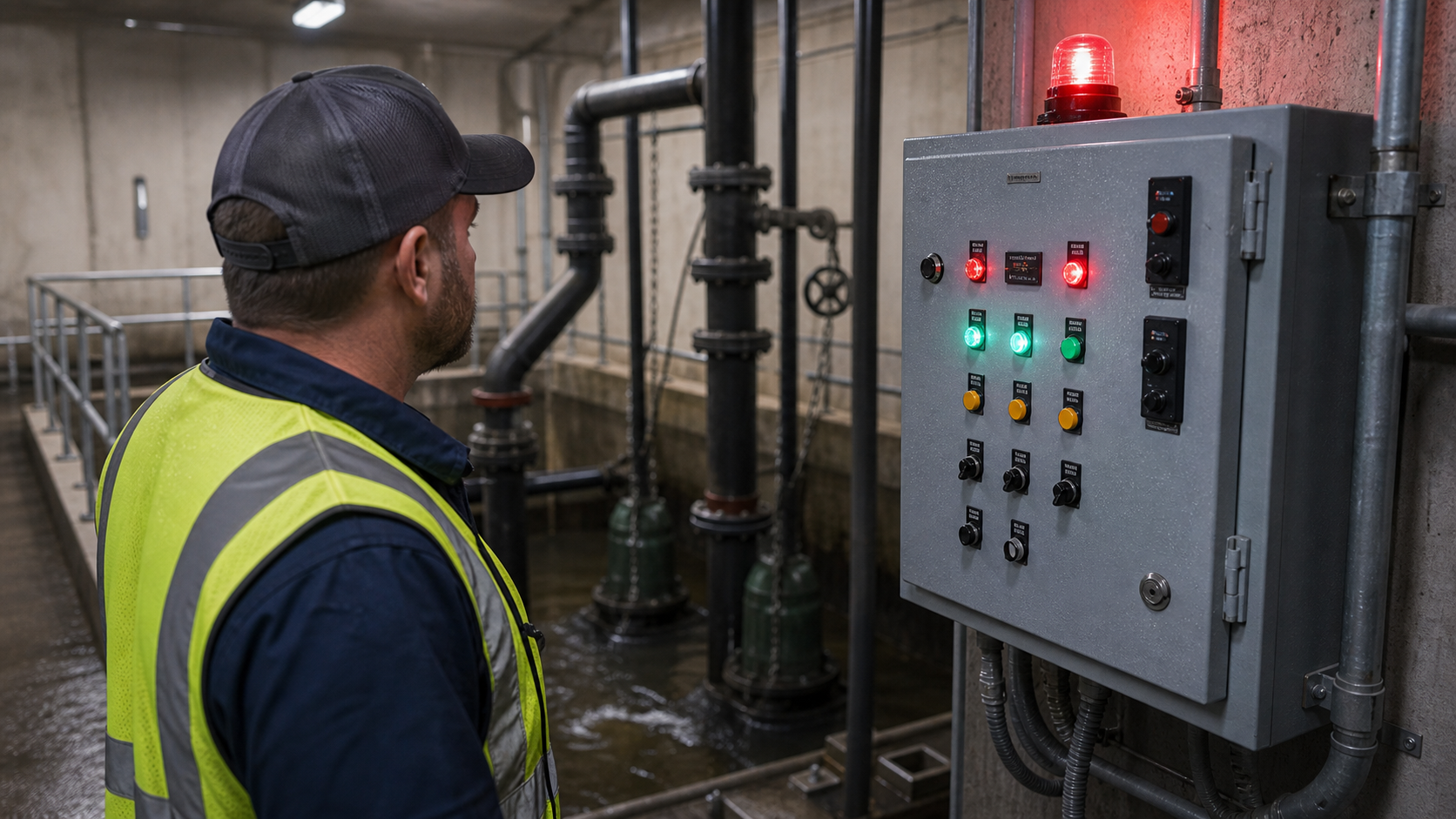 Lift Station High Water Alarm Response For Property Teams